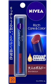 Nivea Rich Care and Color Tinted Lip Balm