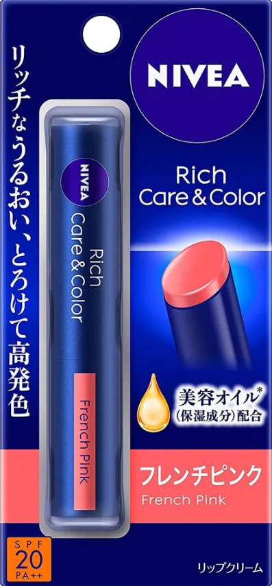 Nivea Rich Care and Color Tinted Lip Balm